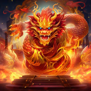 Twórz najgorętsze zwycięskie kombinacje w Super Golden Dragon Inferno od Betsoft