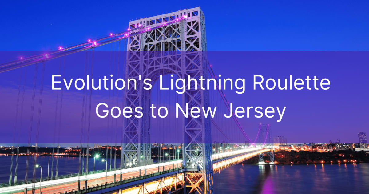 Ruletka Lightning Evolution trafia do New Jersey
