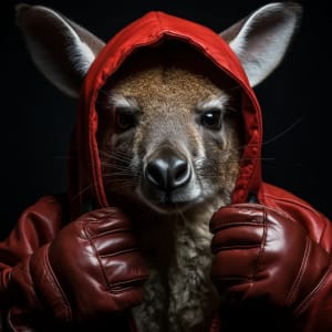 Zdobądź szczyt meczu bokserskiego w grze Kangaroo King od Stakelogic