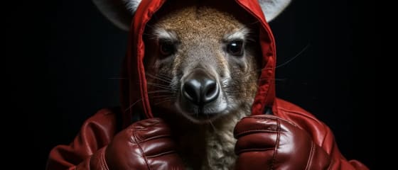 ZdobÄ…dÅº szczyt meczu bokserskiego w grze Kangaroo King od Stakelogic
