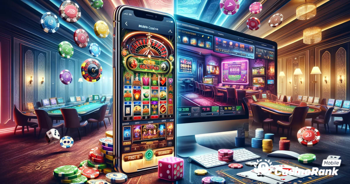 Kasyna mobilne a kasyna online: szczegółowe porównanie