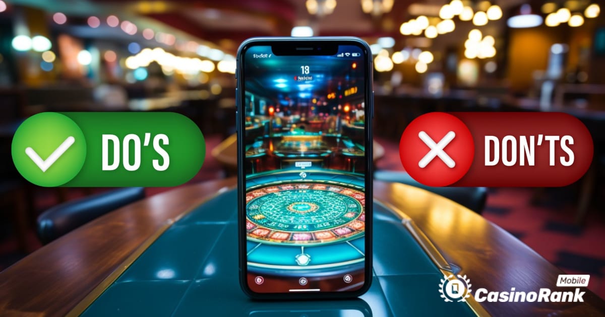 Etykieta mobilna kasyna: Do i zakazy dla początkujących