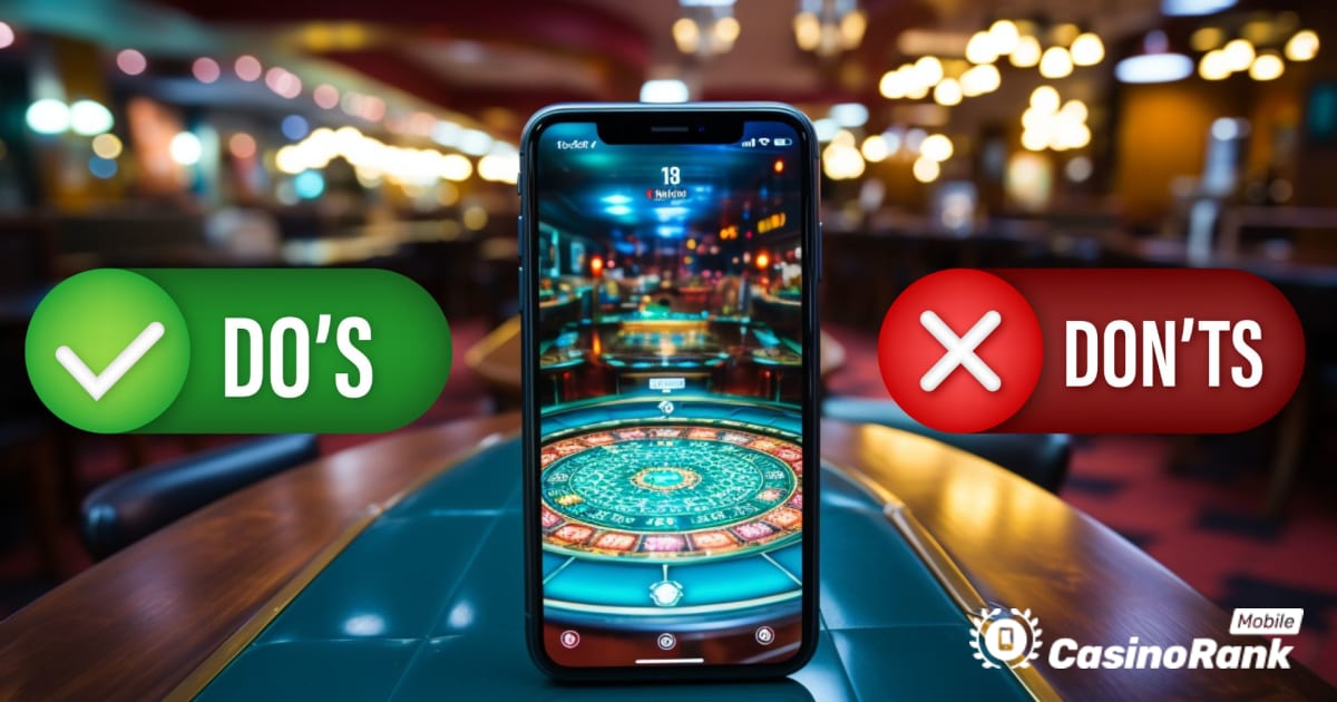 Etykieta mobilna kasyna: Do i zakazy dla początkujących